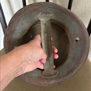 Vintage Milk Can Lid